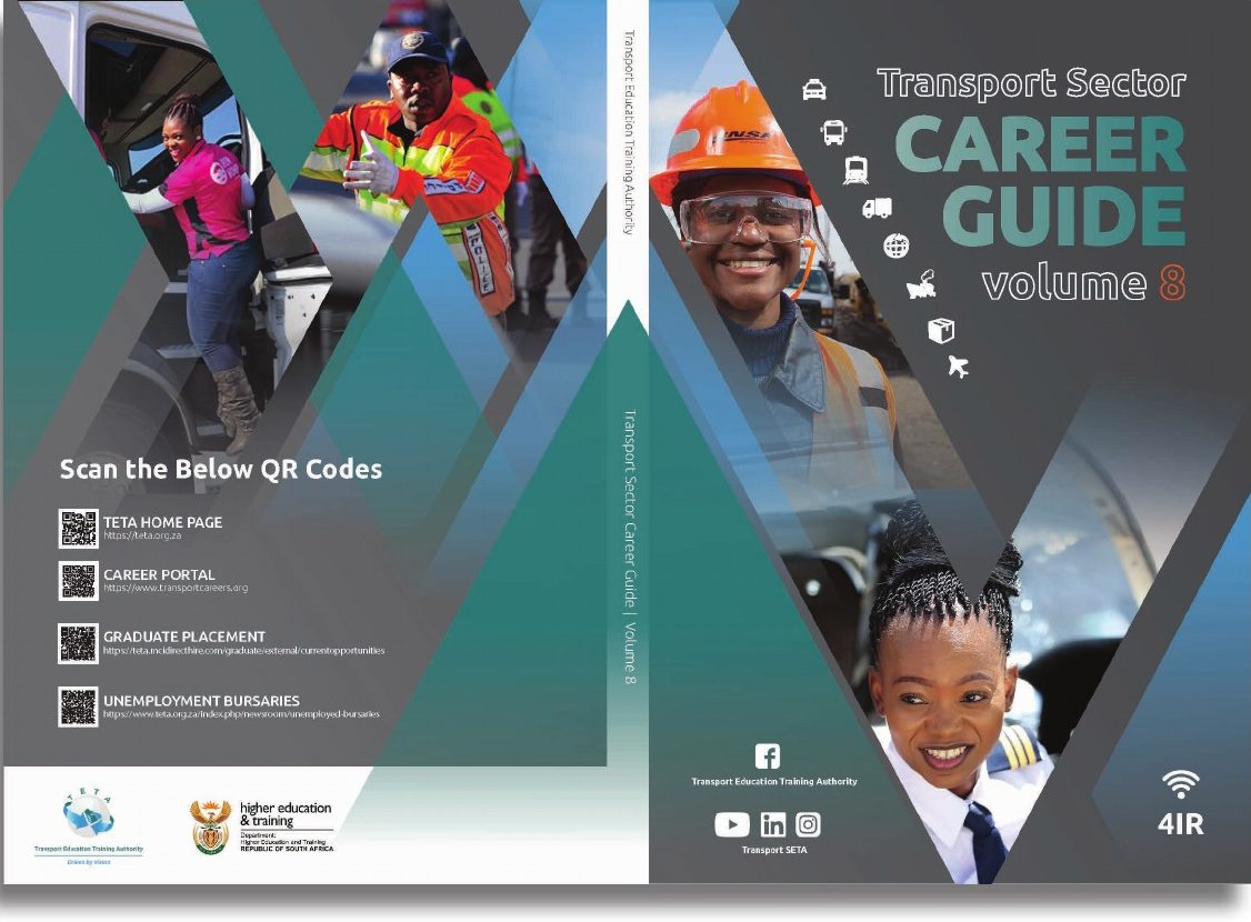 Transport Sector Career Guide volume 8 cover spread